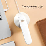 Removedor de Plumas Elétrico USB é a solução ideal para remover rapidamente plumas e fiapos de suas roupas